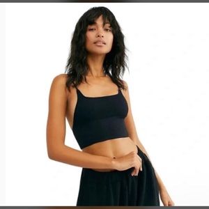NWT Free people andi square neck seamless Bralette sz xs/s